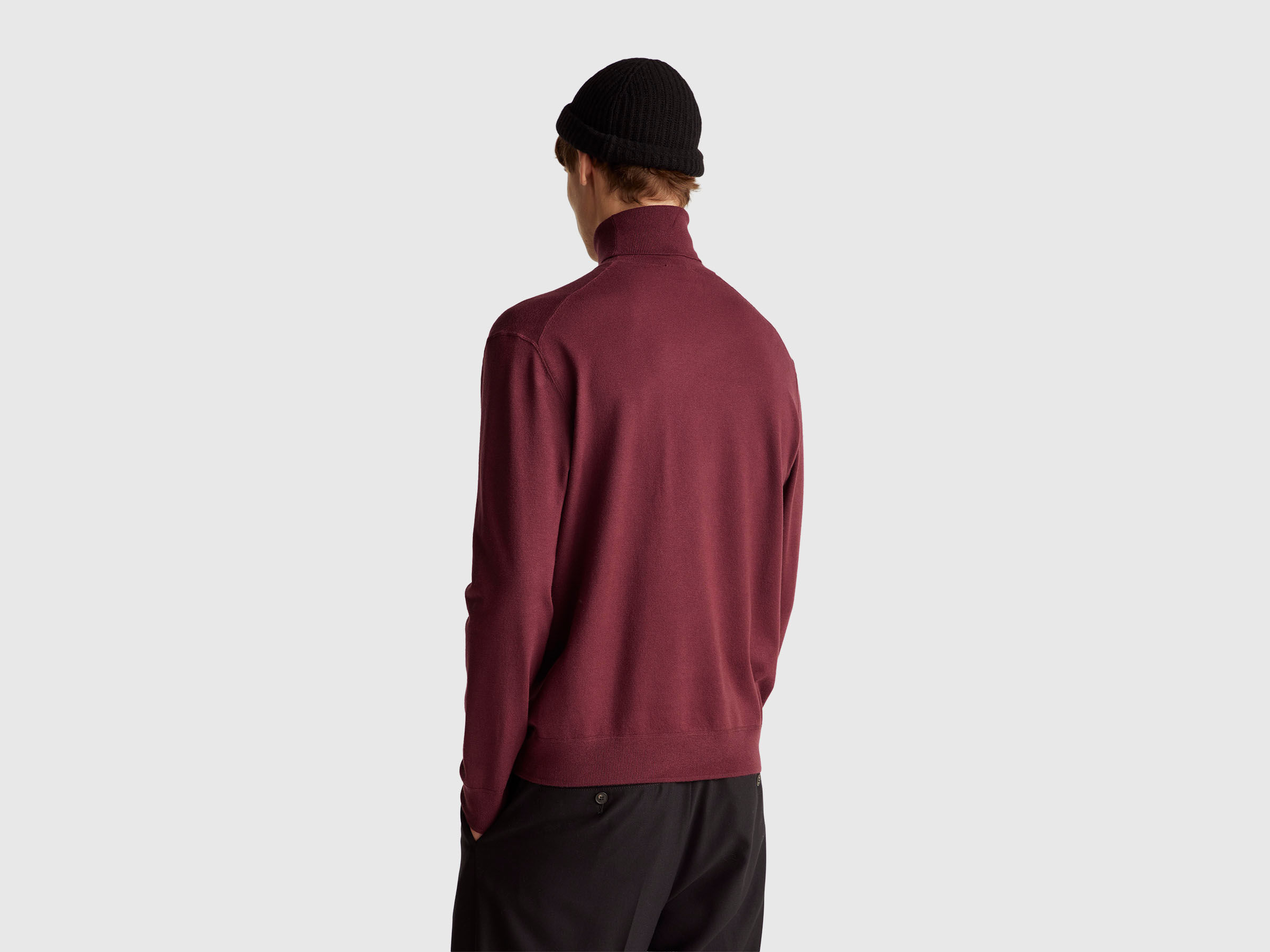 TURTLE NECK SWEATER Men image number 2